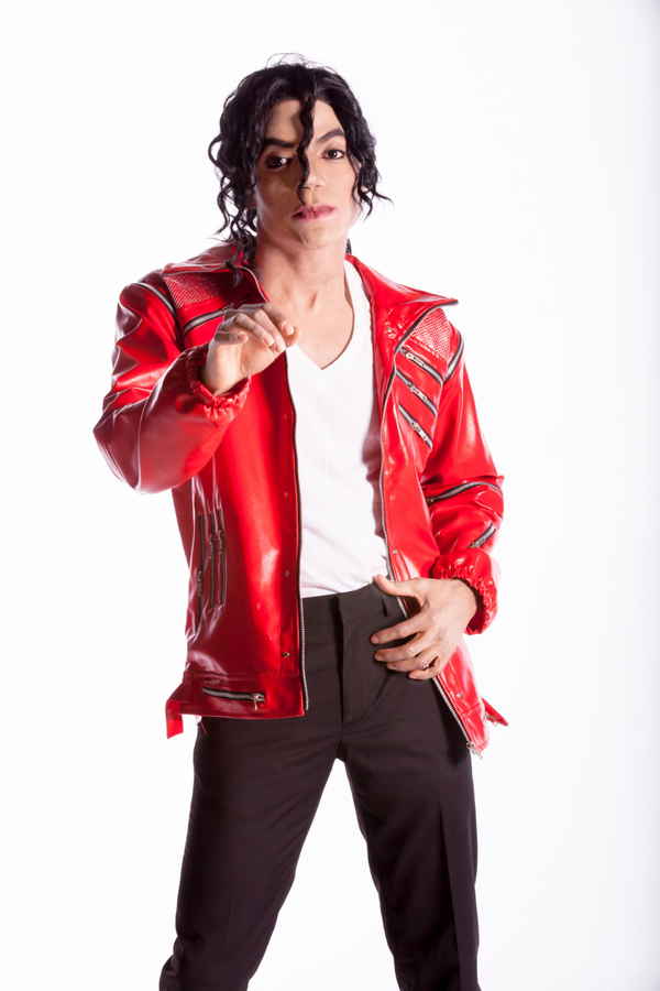 Promotional picture of our authentic Michael Jackson impersonator in costume | Altus Entertainment